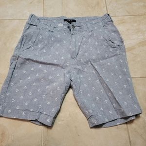 Anchor design mens shorts size 29